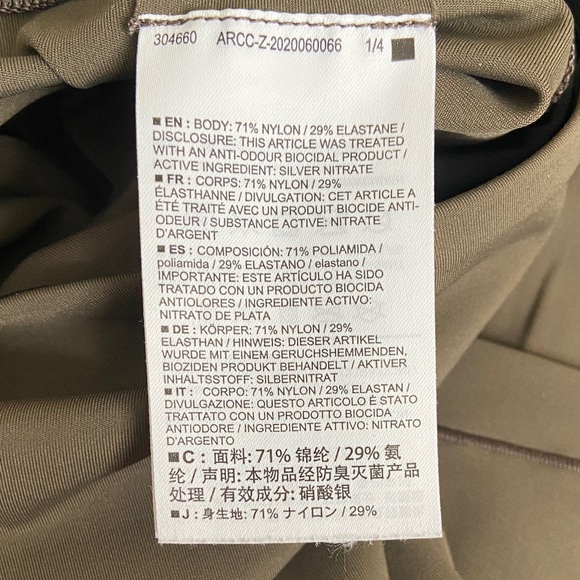 Arc'teryx Oriel Leggings - Olive Green - Picture 3 of 5